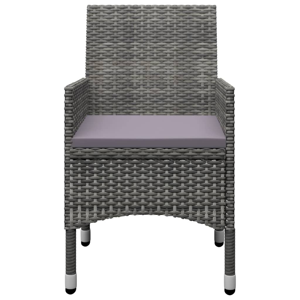 Set mobilier de grădină, 5 piese, gri GartenMobel Dekor