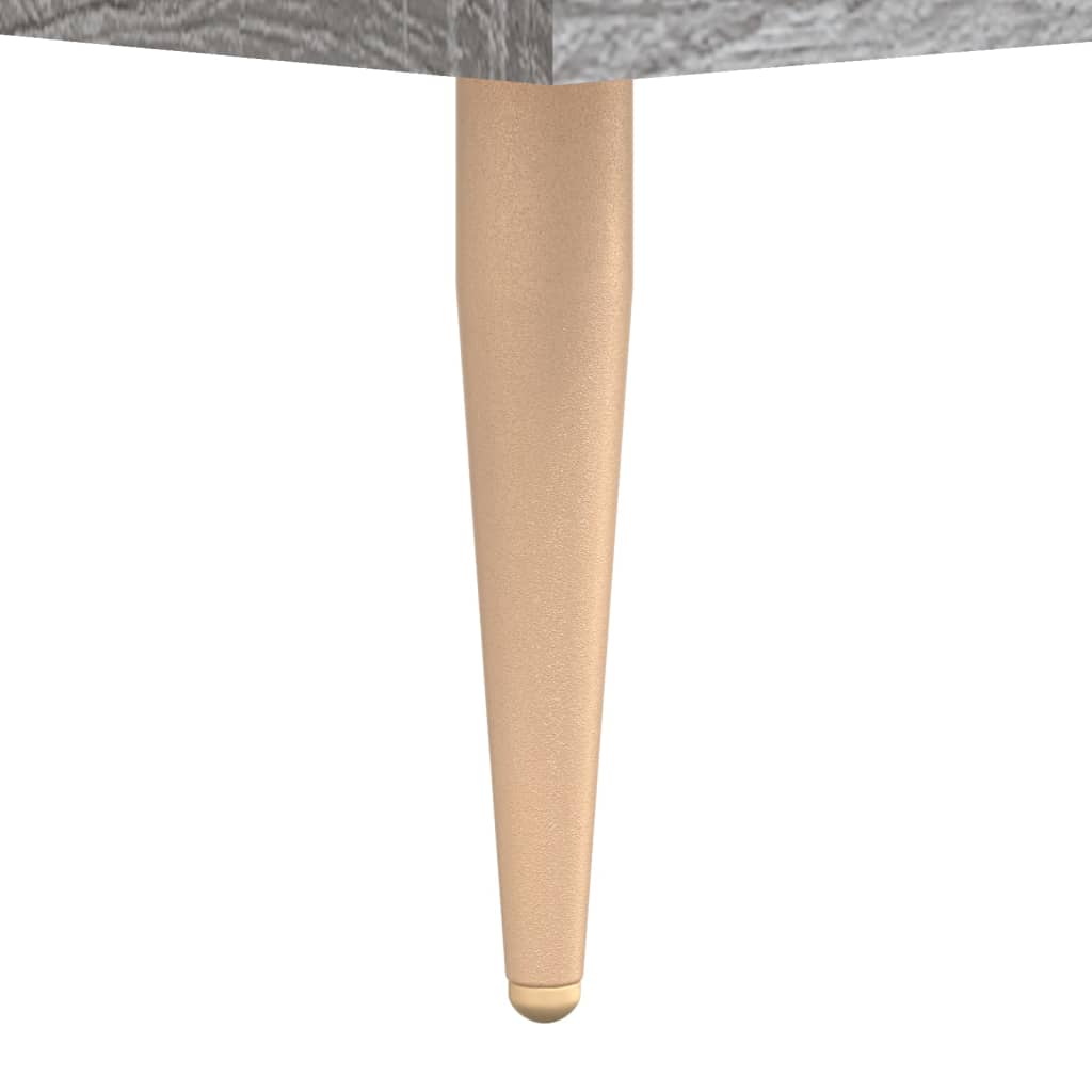 Noptiere, 2 buc., gri sonoma, 40x35x47,5 cm, lemn compozit GartenMobel Dekor