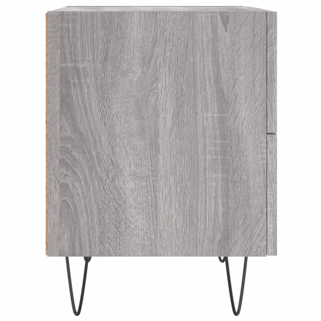 Noptiere, 2 buc., gri sonoma, 40x35x47,5 cm, lemn compozit GartenMobel Dekor