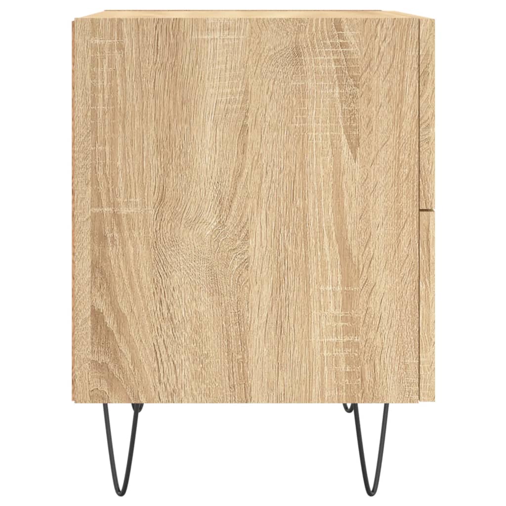 Noptiere, 2 buc., stejar sonoma, 40x35x47,5 cm, lemn compozit GartenMobel Dekor