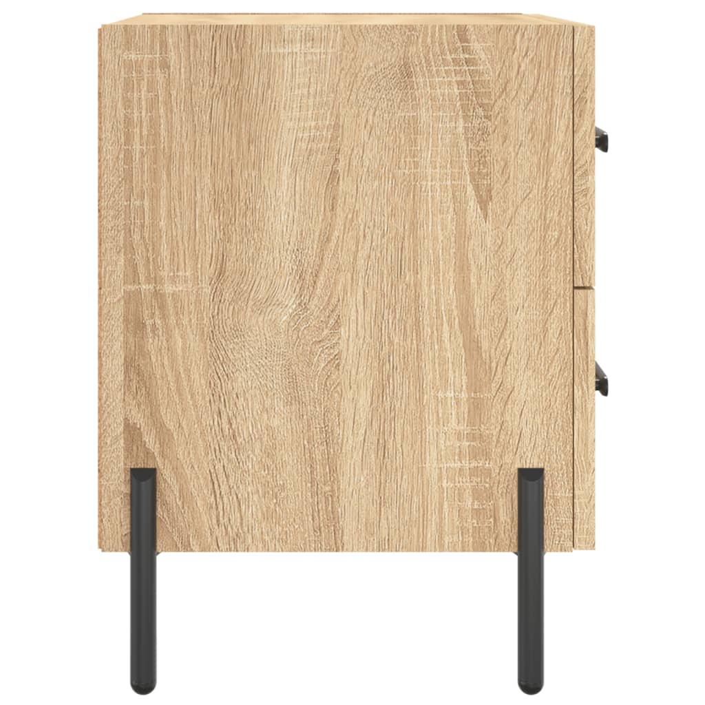 Noptiere, 2 buc., stejar sonoma, 40x35x47,5 cm, lemn compozit GartenMobel Dekor