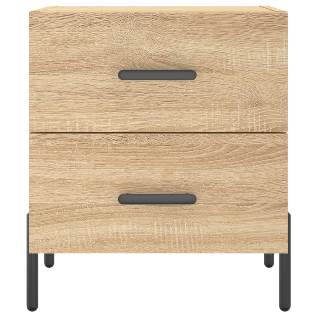 Noptiere, 2 buc., stejar sonoma, 40x35x47,5 cm, lemn compozit GartenMobel Dekor