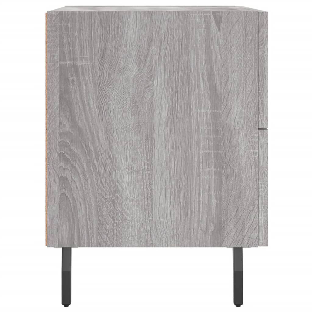 Noptiere, 2 buc., gri sonoma, 40x35x47,5 cm, lemn compozit GartenMobel Dekor