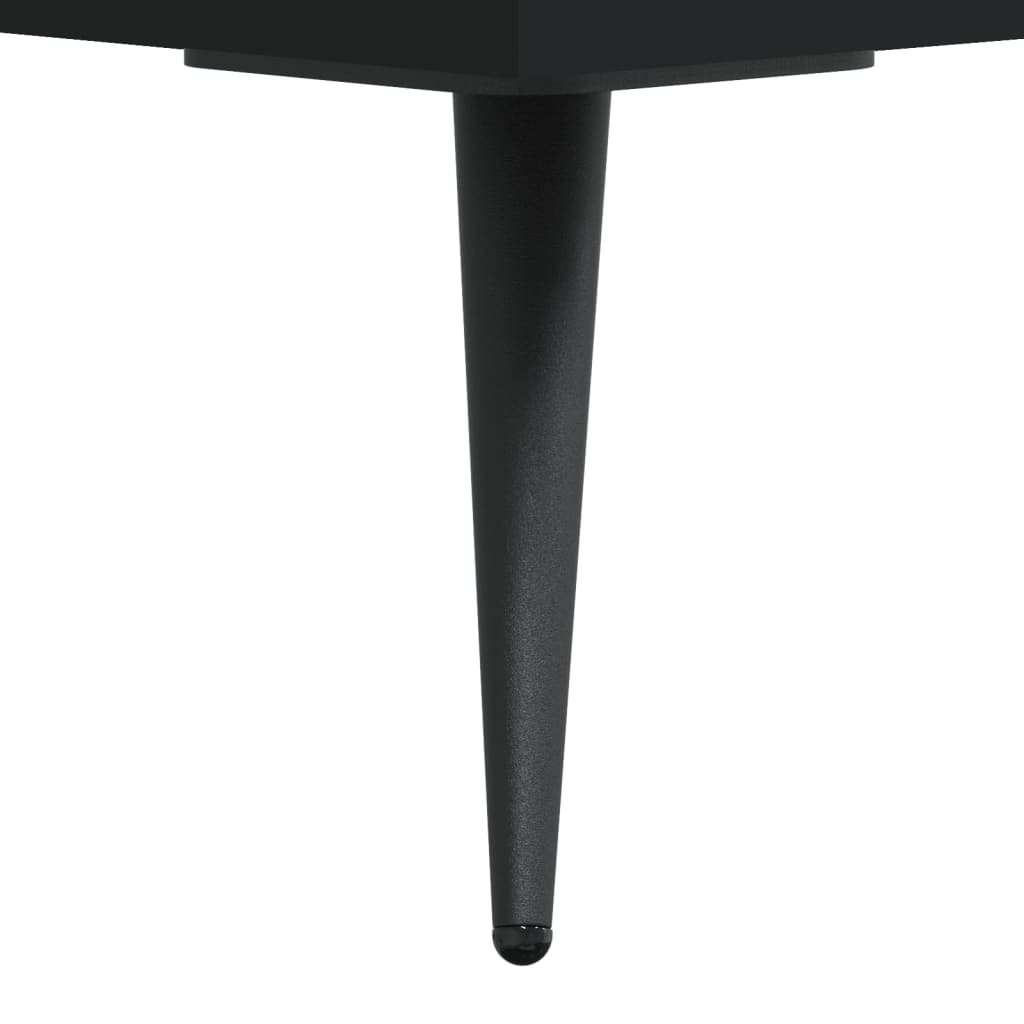 Noptiere, 2 buc., negru, 40x35x47,5 cm, lemn compozit GartenMobel Dekor