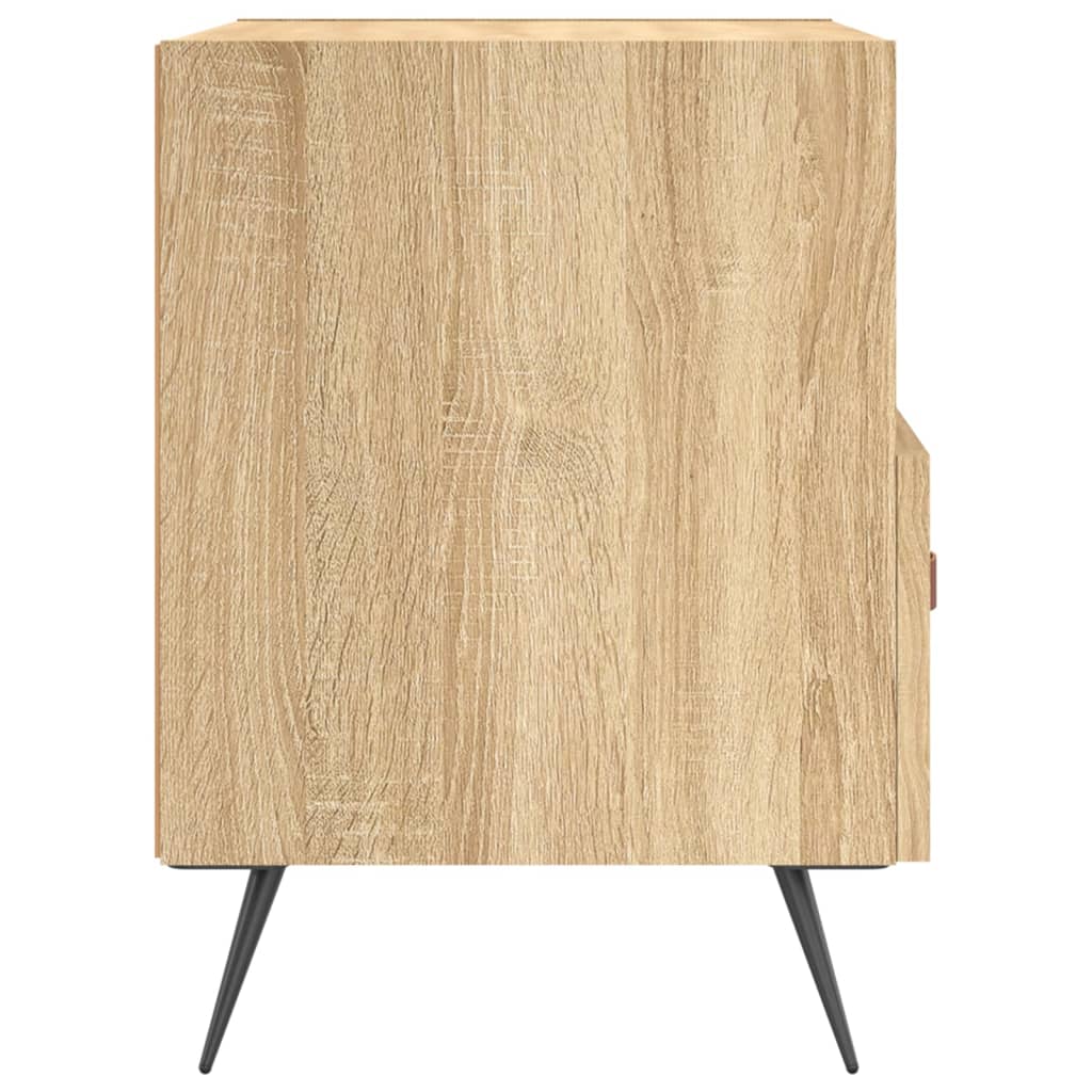 Noptiere, 2 buc., stejar sonoma, 40x35x47,5 cm, lemn compozit GartenMobel Dekor