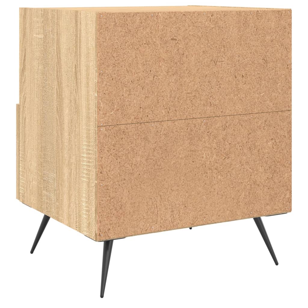 Noptiere, 2 buc., stejar sonoma, 40x35x47,5 cm, lemn compozit GartenMobel Dekor