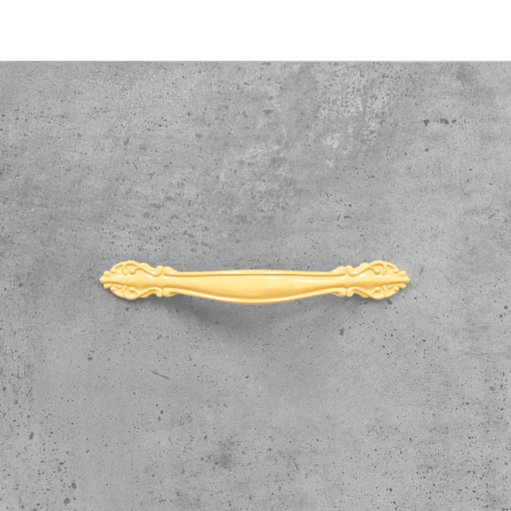 Noptiere, 2 buc., gri beton, 40x35x47,5 cm, lemn compozit GartenMobel Dekor