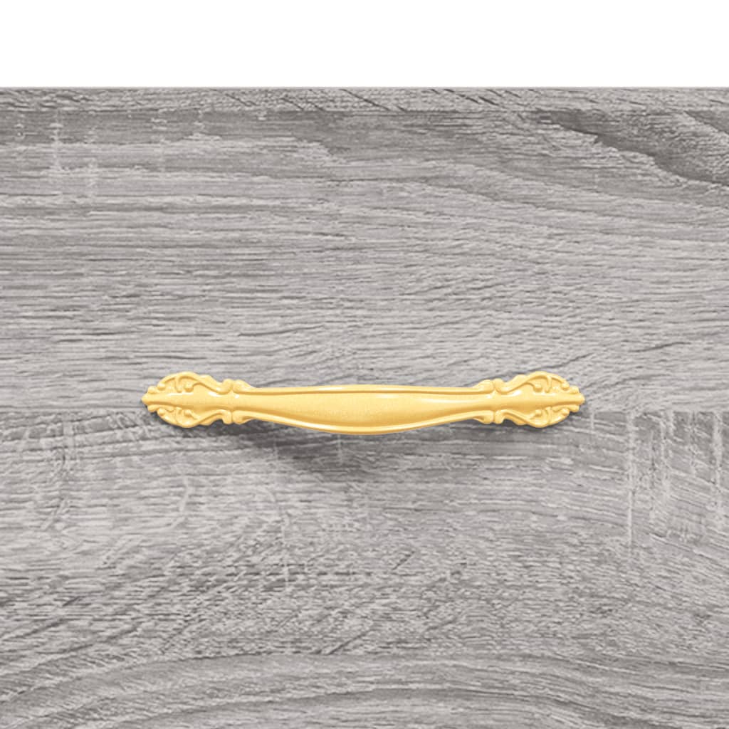 Noptiere, 2 buc., gri sonoma, 40x35x47,5 cm, lemn compozit GartenMobel Dekor