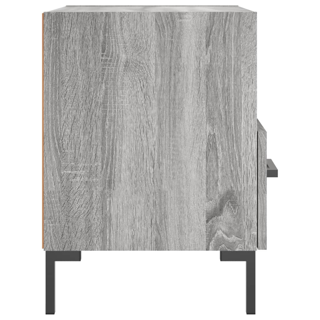 Noptiere, 2 buc., gri sonoma, 40x35x47,5 cm, lemn compozit GartenMobel Dekor