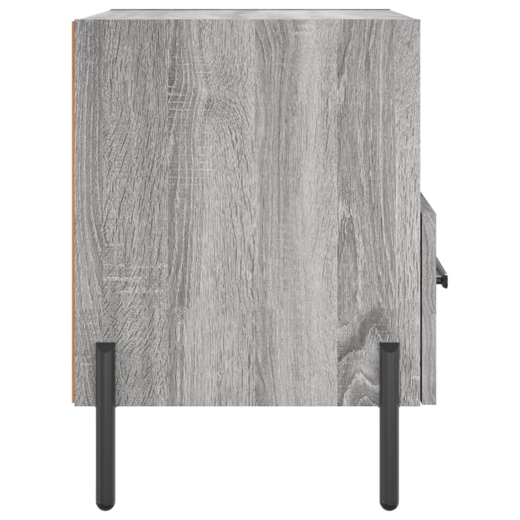 Noptiere, 2 buc., gri sonoma, 40x35x47,5 cm, lemn compozit GartenMobel Dekor