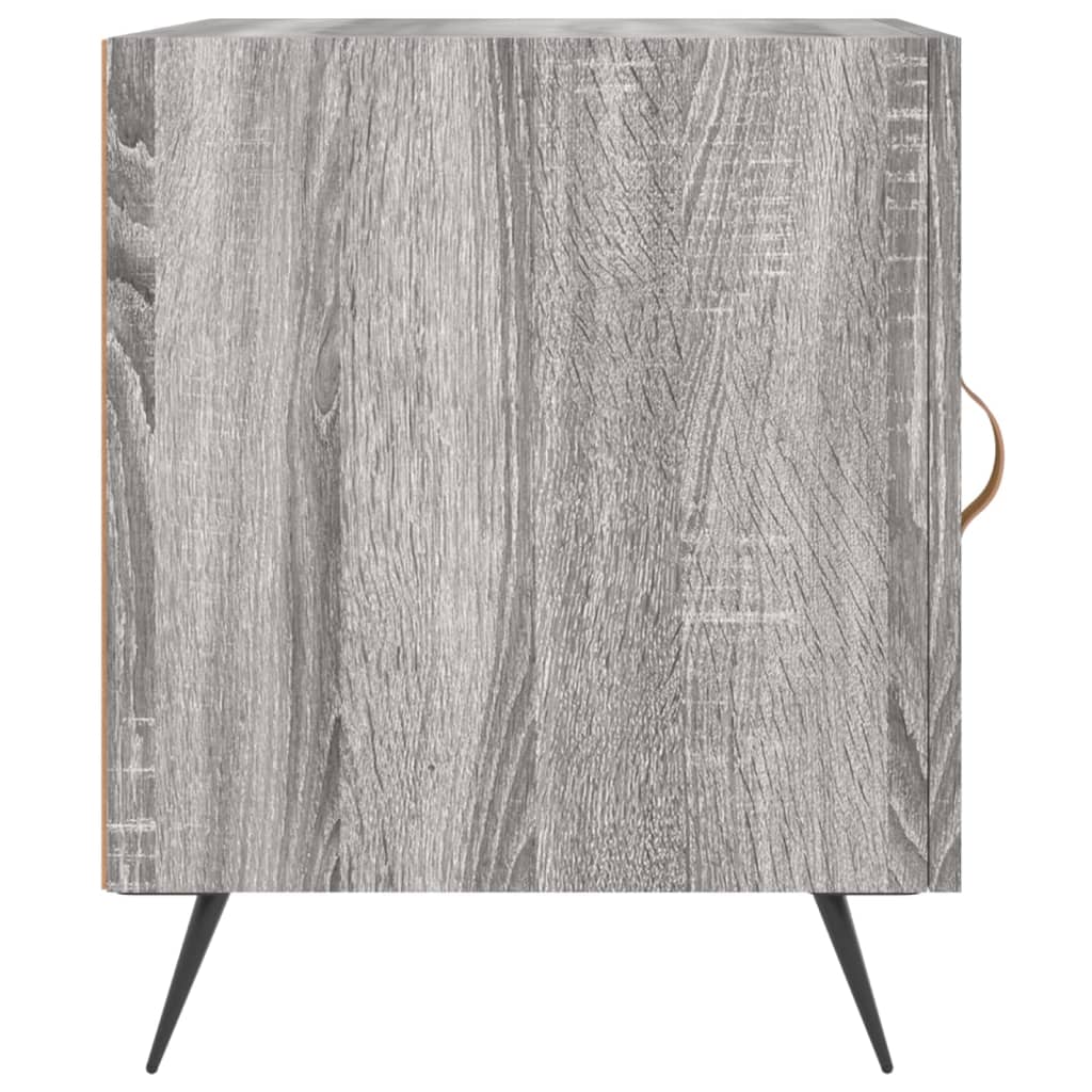 Noptiere, 2 buc., gri sonoma, 40x40x50 cm, lemn compozit GartenMobel Dekor