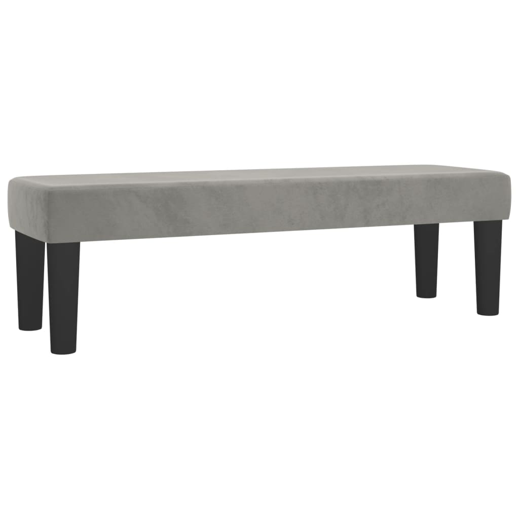 Pat box spring cu saltea, gri deschis, 180x200 cm, catifea GartenMobel Dekor