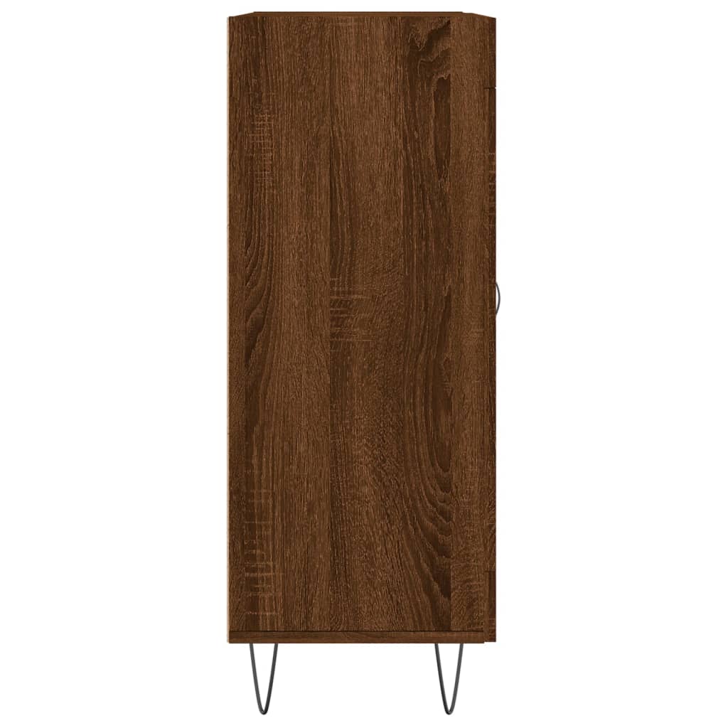 Servantă, stejar maro, 69,5x34x90 cm, lemn prelucrat GartenMobel Dekor
