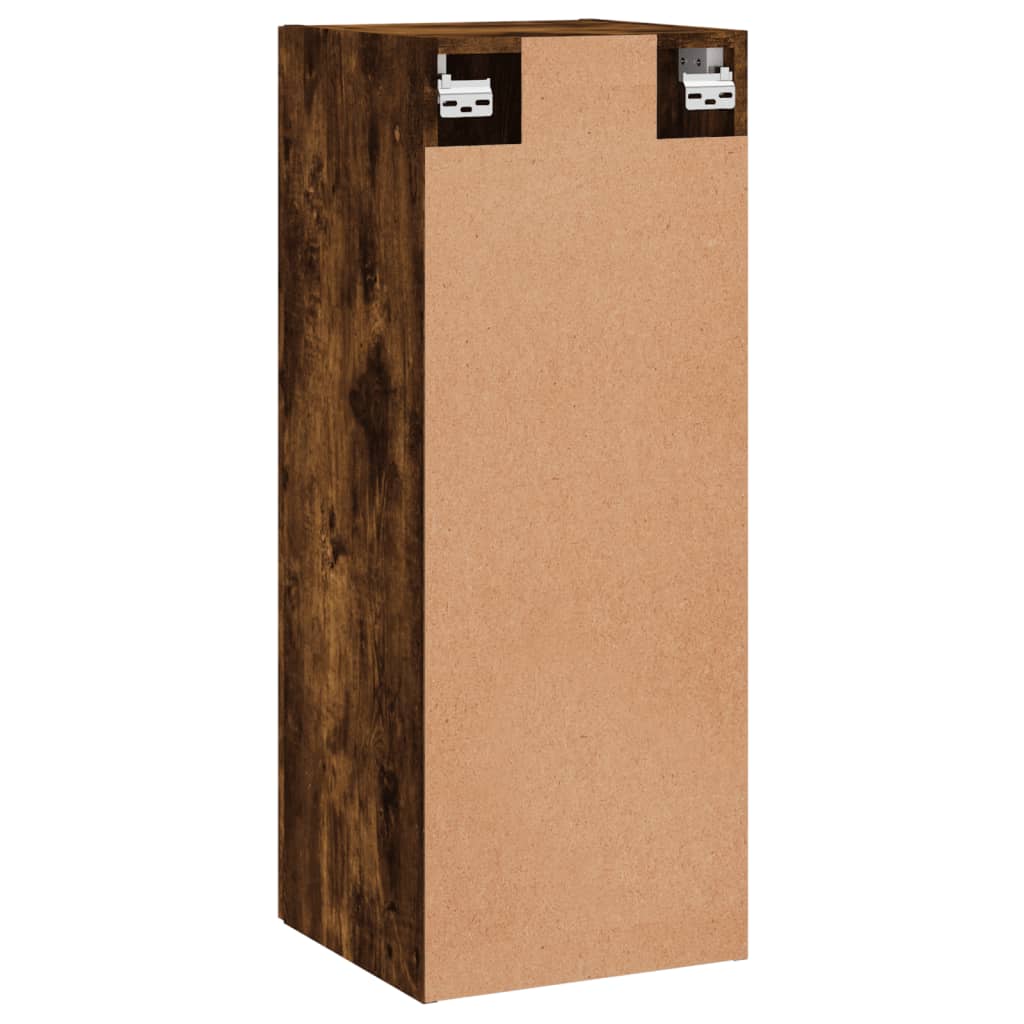 Dulap montat pe perete, stejar fumuriu, 34,5x34x90 cm GartenMobel Dekor