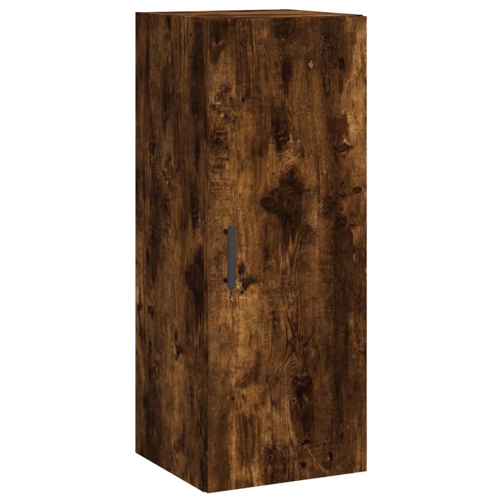 Dulap montat pe perete, stejar fumuriu, 34,5x34x90 cm GartenMobel Dekor