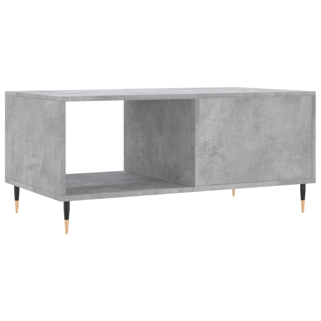 Măsuță de cafea, gri beton, 90x50x40 cm, lemn prelucrat GartenMobel Dekor
