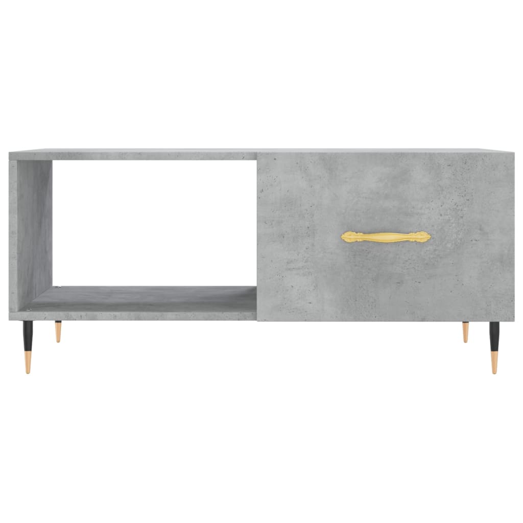 Măsuță de cafea, gri beton, 90x50x40 cm, lemn prelucrat GartenMobel Dekor