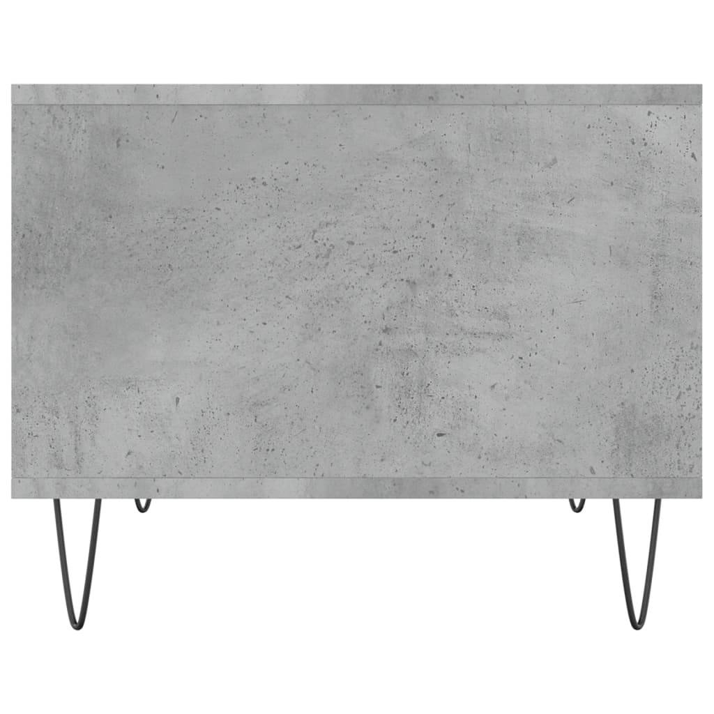 Măsuță de cafea, gri beton, 60x50x40 cm, lemn prelucrat GartenMobel Dekor