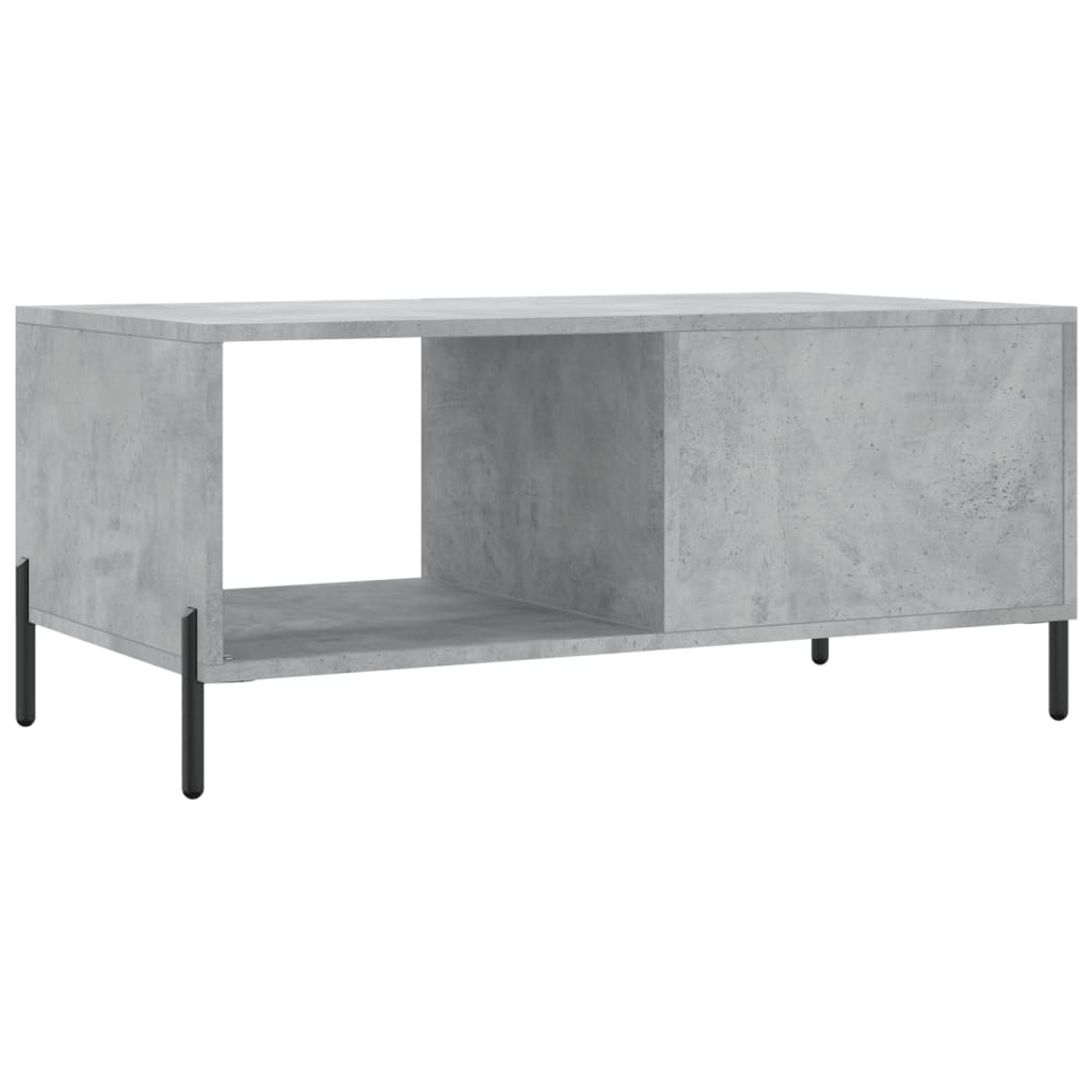 Măsuță de cafea, gri beton, 90x50x40 cm, lemn prelucrat GartenMobel Dekor