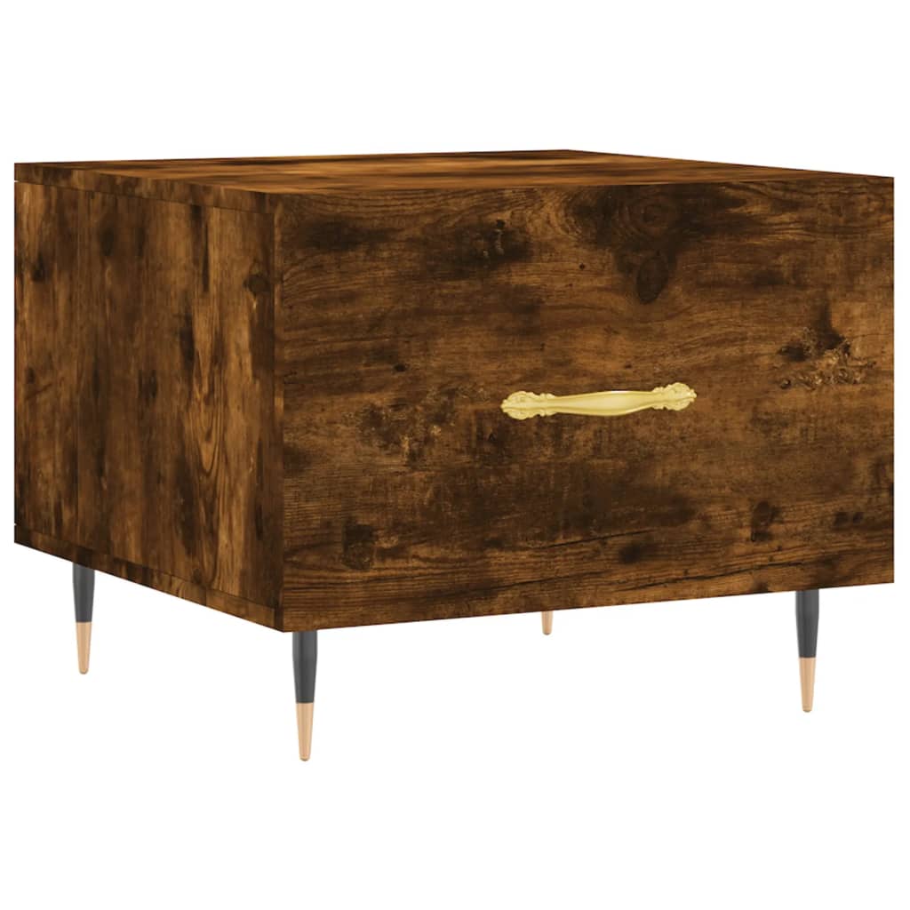 Măsuțe de cafea 2 buc. stejar fumuriu 50x50x40 cm lemn compozit GartenMobel Dekor