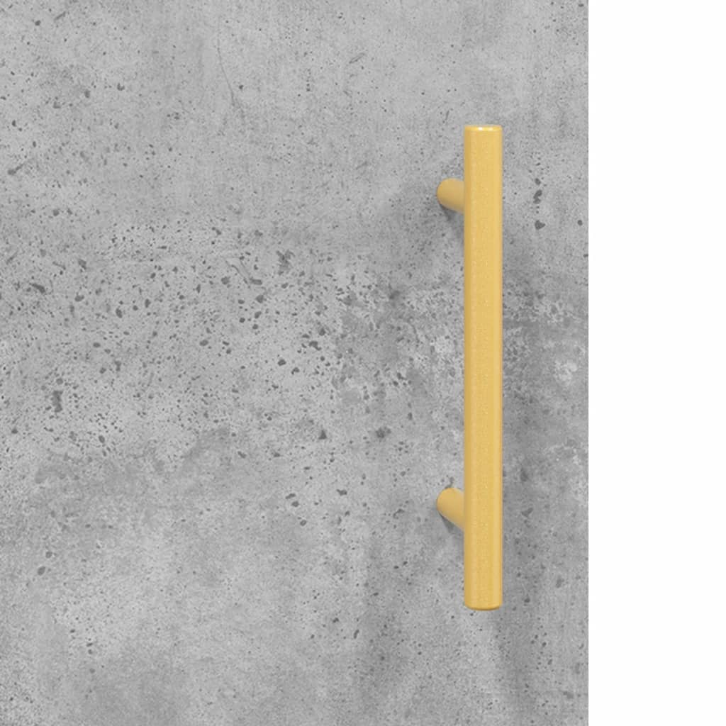 Măsuță de cafea, gri beton, 90x50x40 cm, lemn prelucrat GartenMobel Dekor