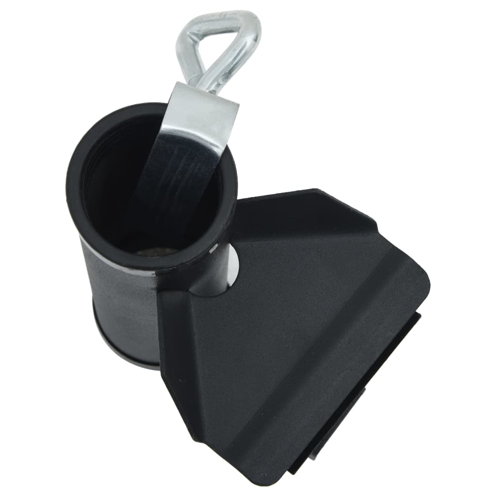 Cleme umbrelă pentru balcon, 2 buc., 25-38 mm, oțel GartenMobel Dekor