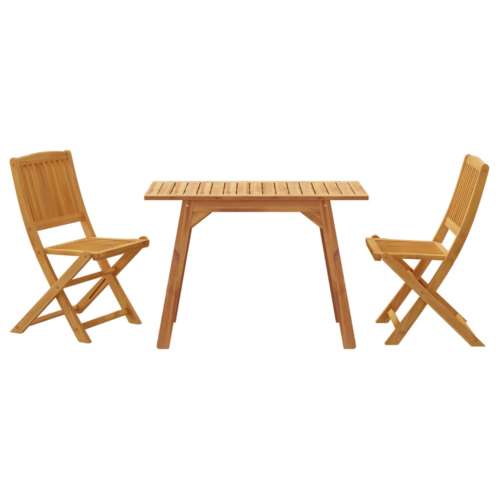 Set mobilier de grădină, 3 piese, lemn masiv de acacia GartenMobel Dekor