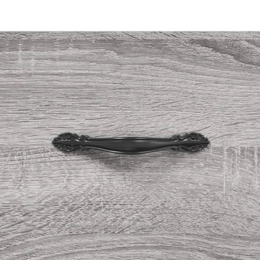 Noptiere de perete, 2 buc., sonoma gri, 35x35x20 cm GartenMobel Dekor