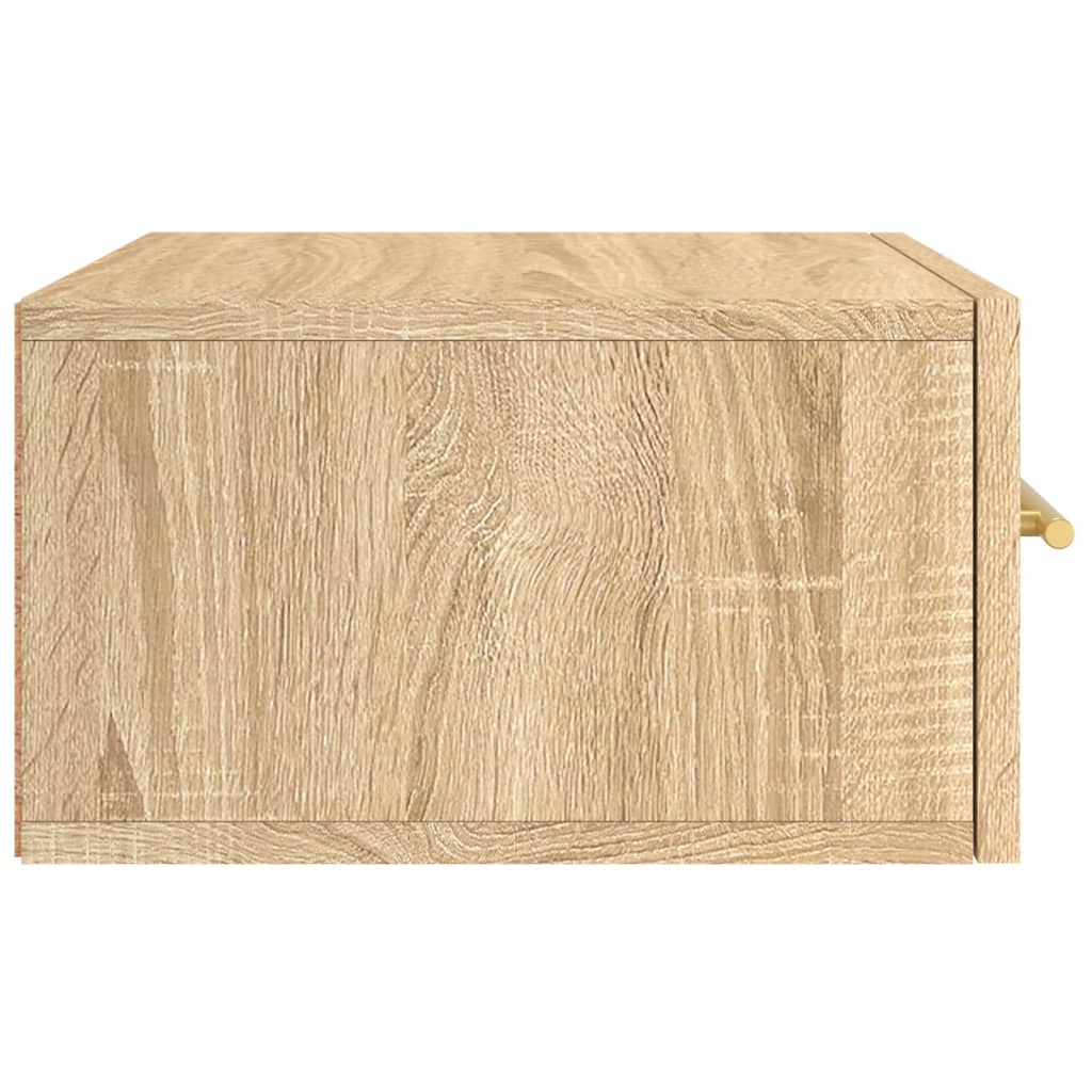 Noptiere de perete, 2 buc., stejar sonoma, 35x35x20 cm GartenMobel Dekor