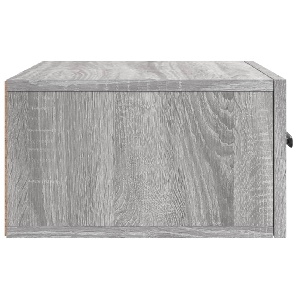 Noptiere de perete, 2 buc., sonoma gri, 35x35x20 cm GartenMobel Dekor