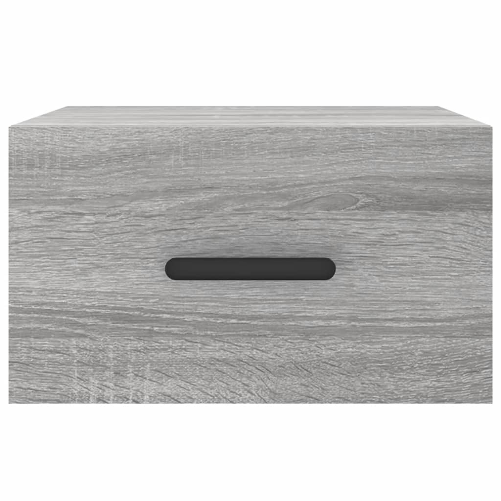 Noptiere de perete, 2 buc., sonoma gri, 35x35x20 cm GartenMobel Dekor