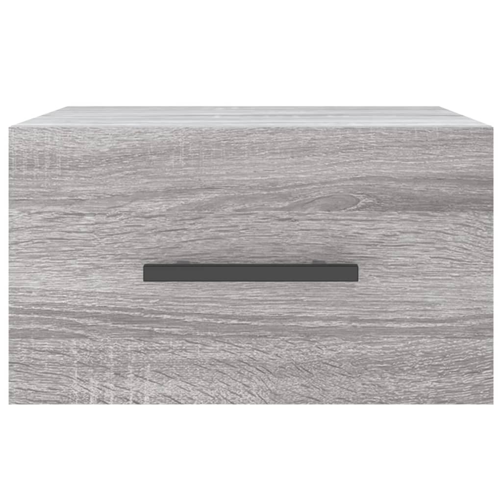 Noptiere de perete, 2 buc., sonoma gri, 35x35x20 cm GartenMobel Dekor