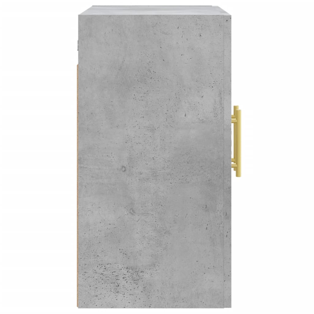Dulap de perete, gri beton, 60x31x60 cm, lemn compozit GartenMobel Dekor