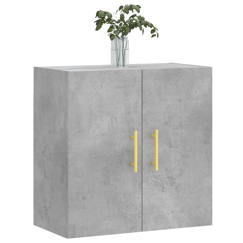 Dulap de perete, gri beton, 60x31x60 cm, lemn compozit GartenMobel Dekor