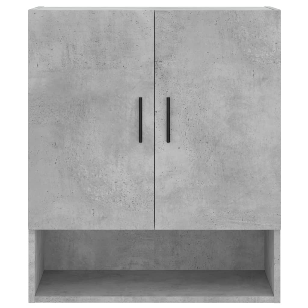 Dulap de perete, gri beton, 60x31x70 cm, lemn compozit GartenMobel Dekor