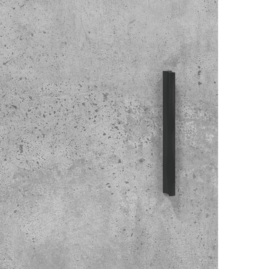 Dulap de perete, gri beton, 60x31x70 cm, lemn compozit GartenMobel Dekor
