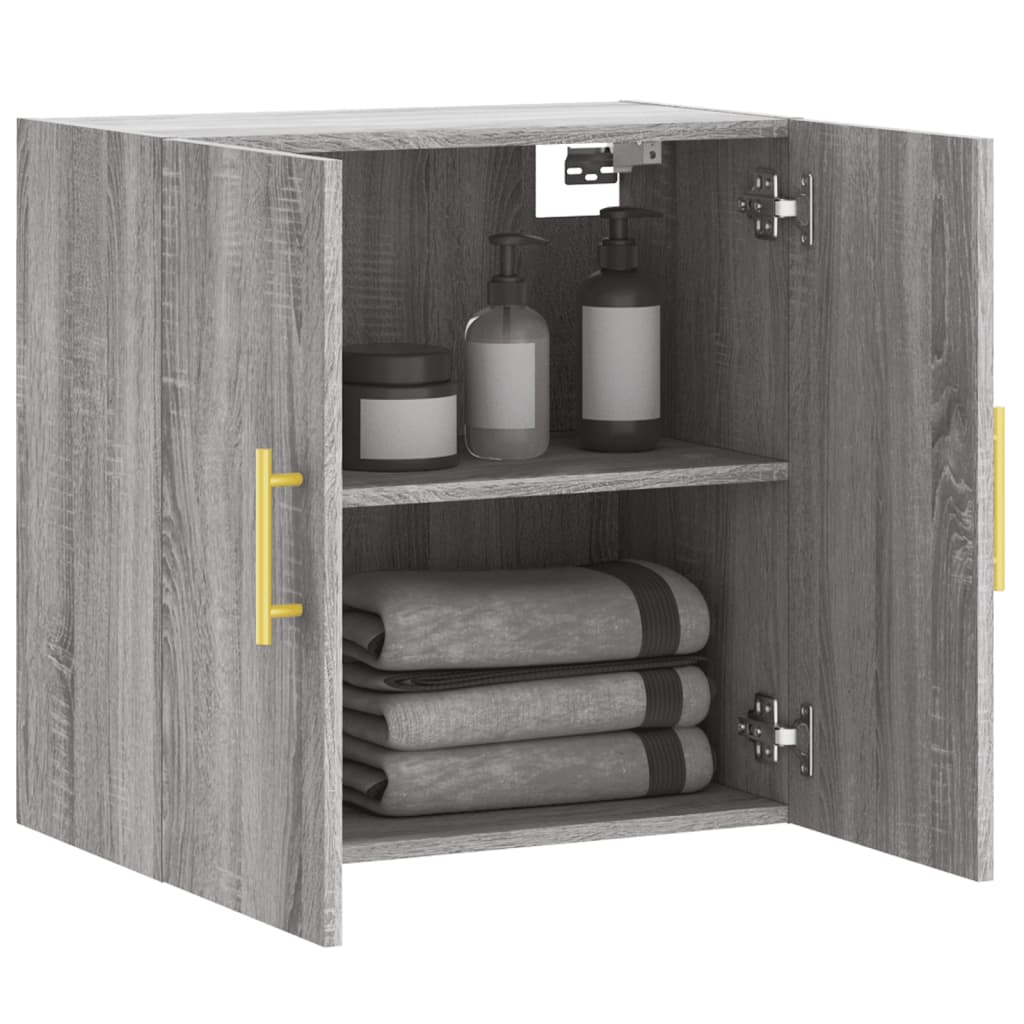 Dulap de perete, gri sonoma, 60x31x60 cm, lemn compozit GartenMobel Dekor