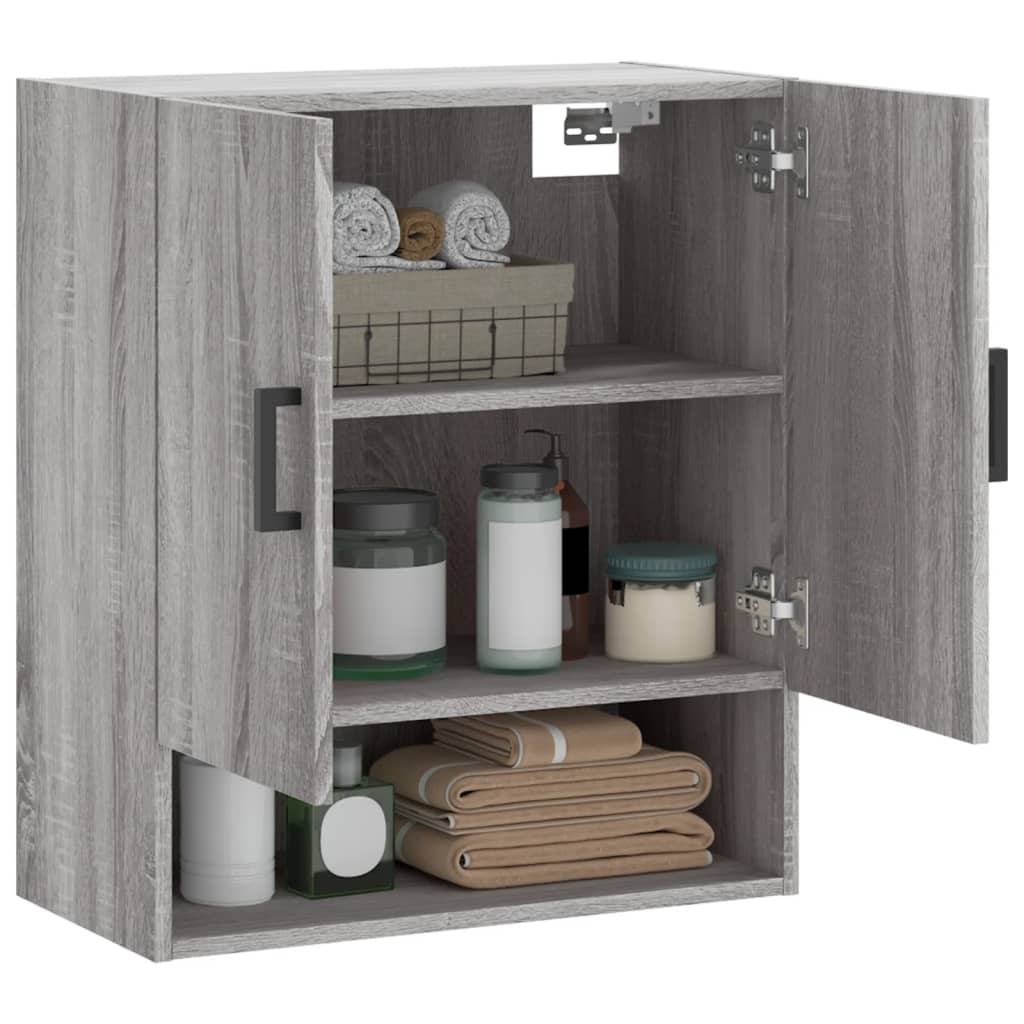 Dulap de perete, gri sonoma, 60x31x70 cm, lemn compozit GartenMobel Dekor