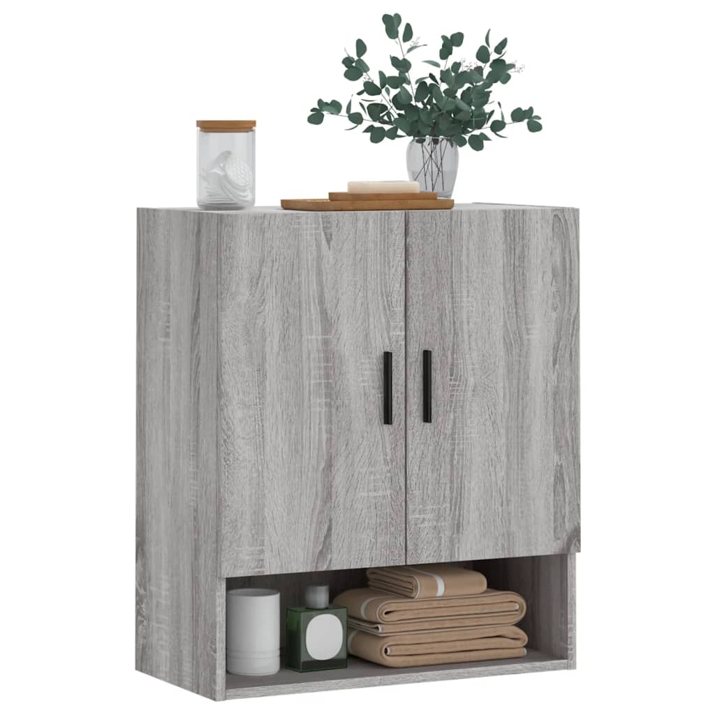 Dulap de perete, gri sonoma, 60x31x70 cm, lemn compozit GartenMobel Dekor
