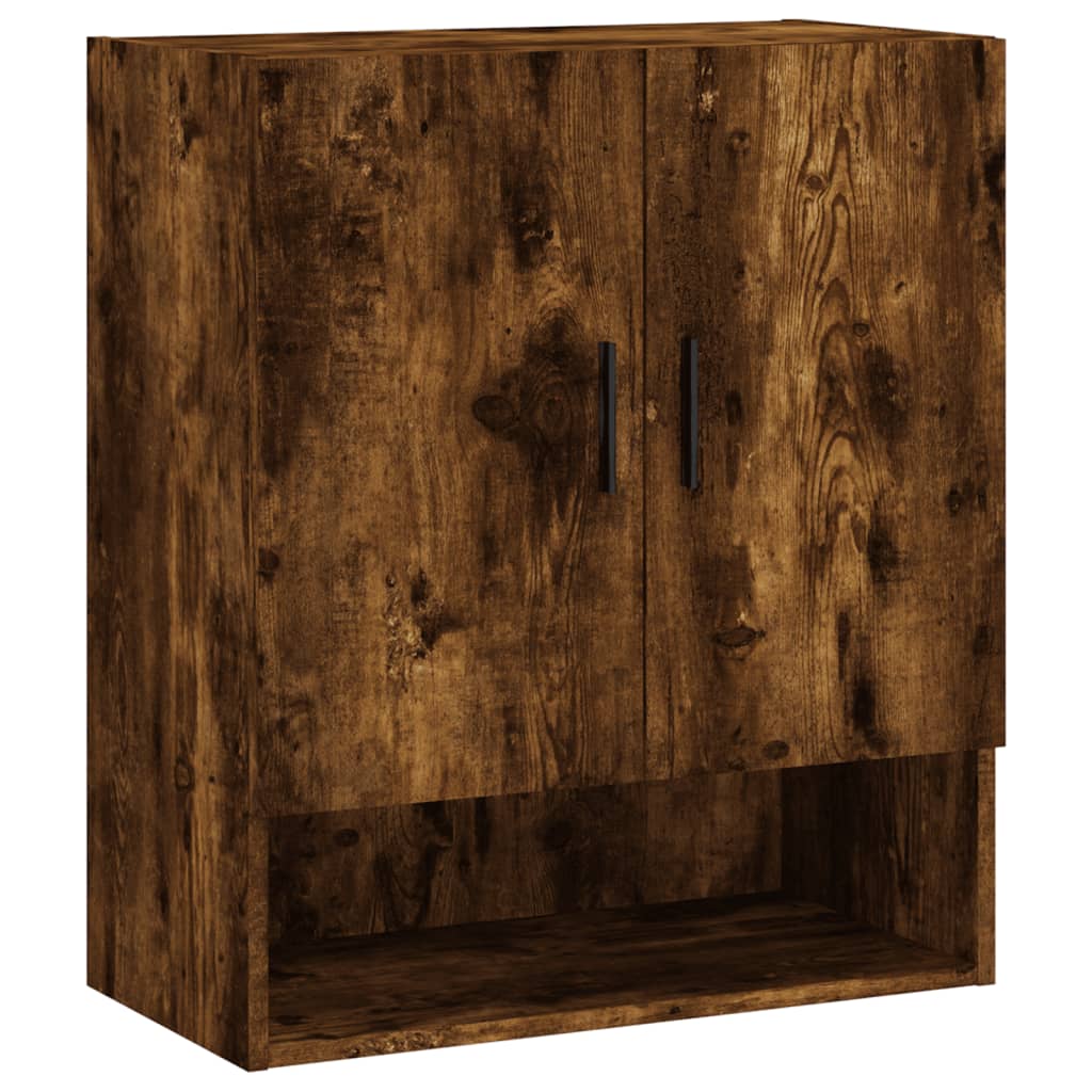 Dulap de perete, stejar fumuriu, 60x31x70 cm, lemn compozit GartenMobel Dekor