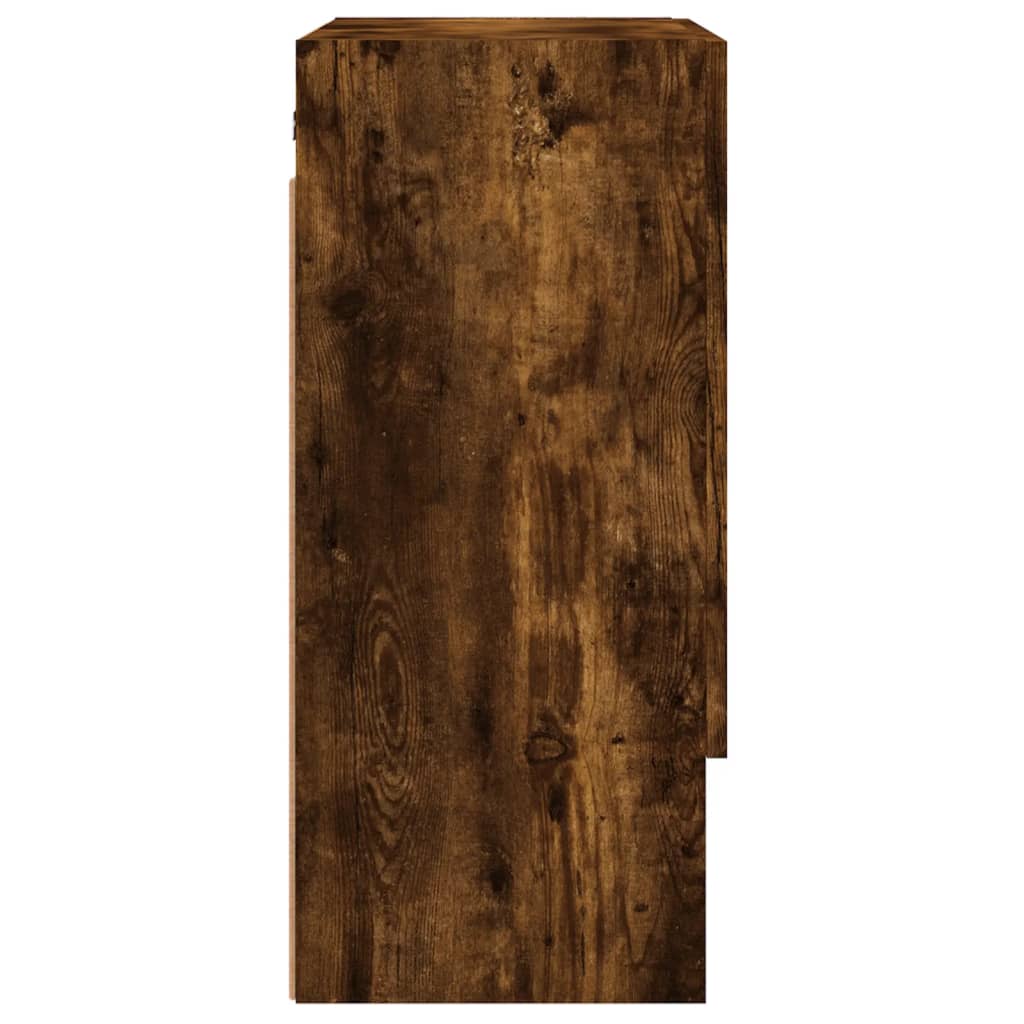 Dulap de perete, stejar fumuriu, 60x31x70 cm, lemn compozit GartenMobel Dekor