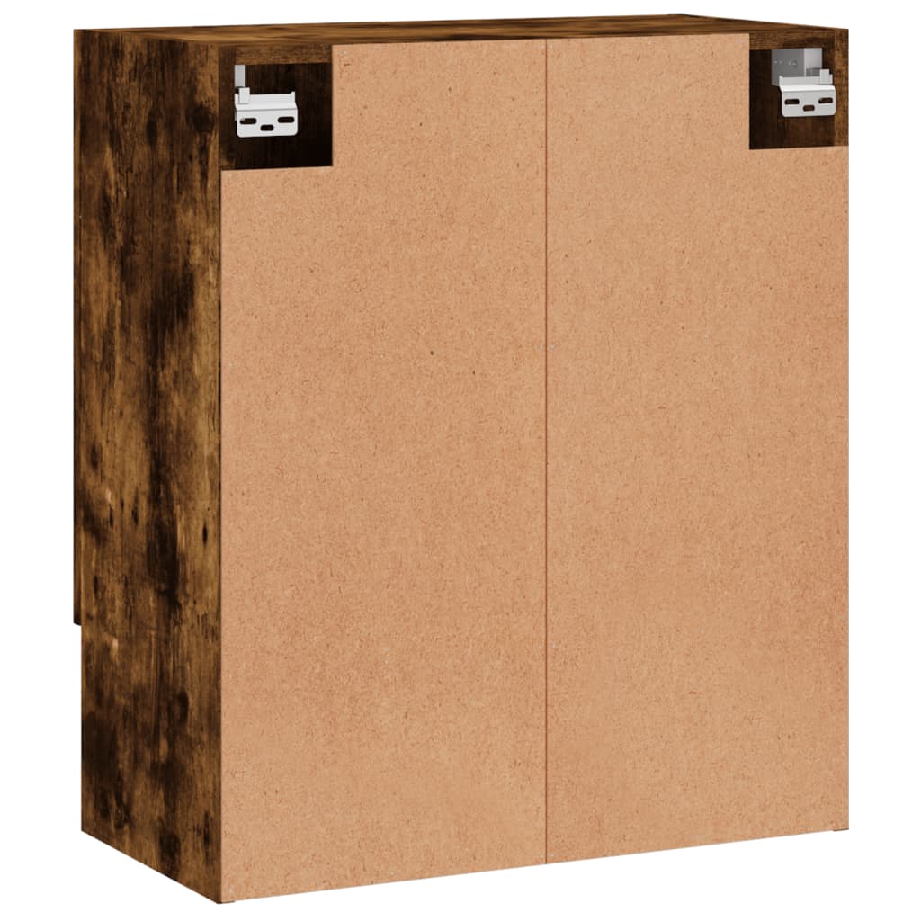 Dulap de perete, stejar fumuriu, 60x31x70 cm, lemn compozit GartenMobel Dekor