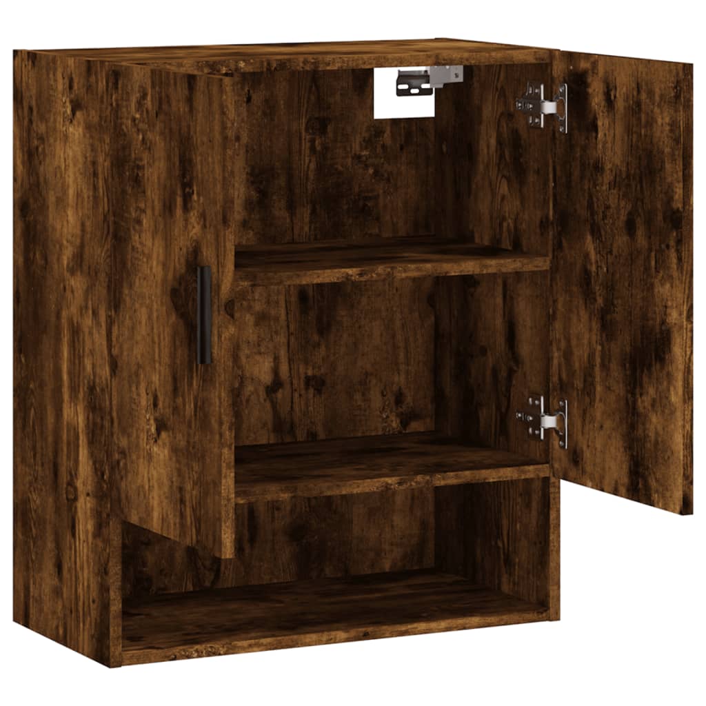 Dulap de perete, stejar fumuriu, 60x31x70 cm, lemn compozit GartenMobel Dekor