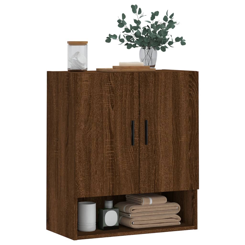 Dulap de perete, stejar maro, 60x31x70 cm, lemn compozit GartenMobel Dekor