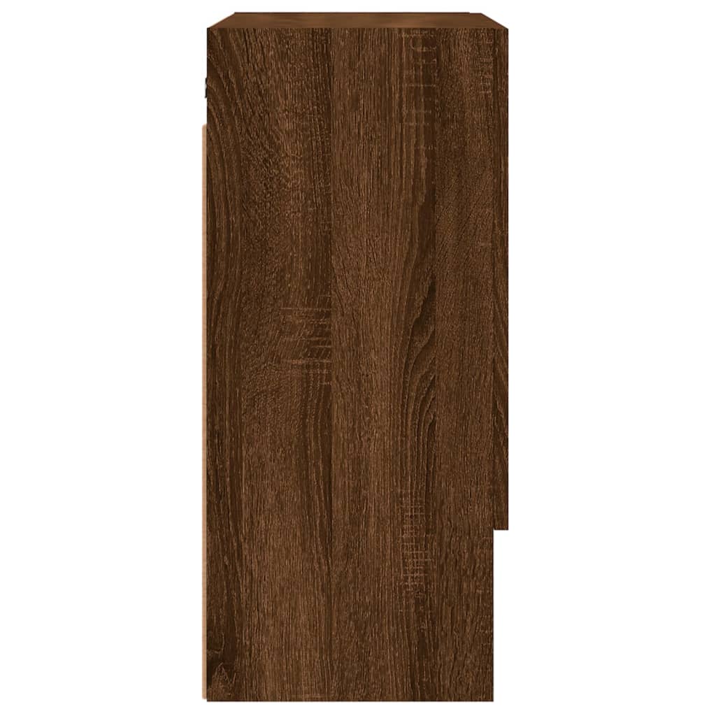 Dulap de perete, stejar maro, 60x31x70 cm, lemn compozit GartenMobel Dekor