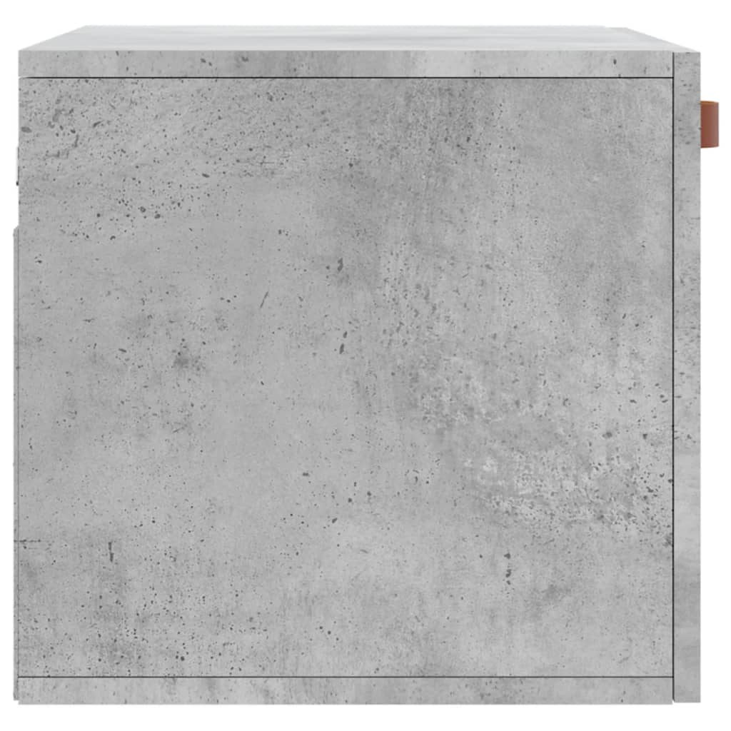 Dulap de perete, gri beton, 60x36,5x35 cm, lemn prelucrat GartenMobel Dekor