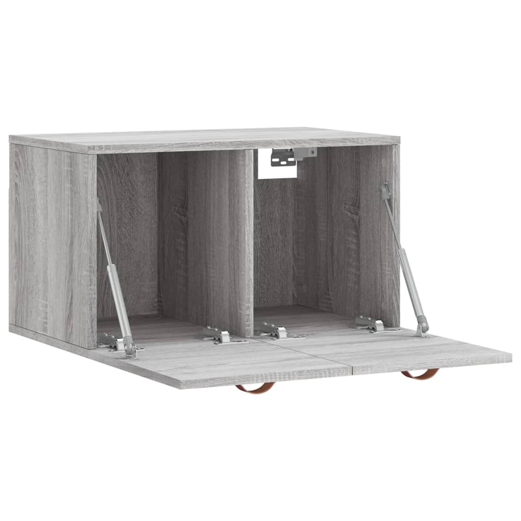 Dulap de perete, gri sonoma, 60x36,5x35 cm, lemn prelucrat GartenMobel Dekor