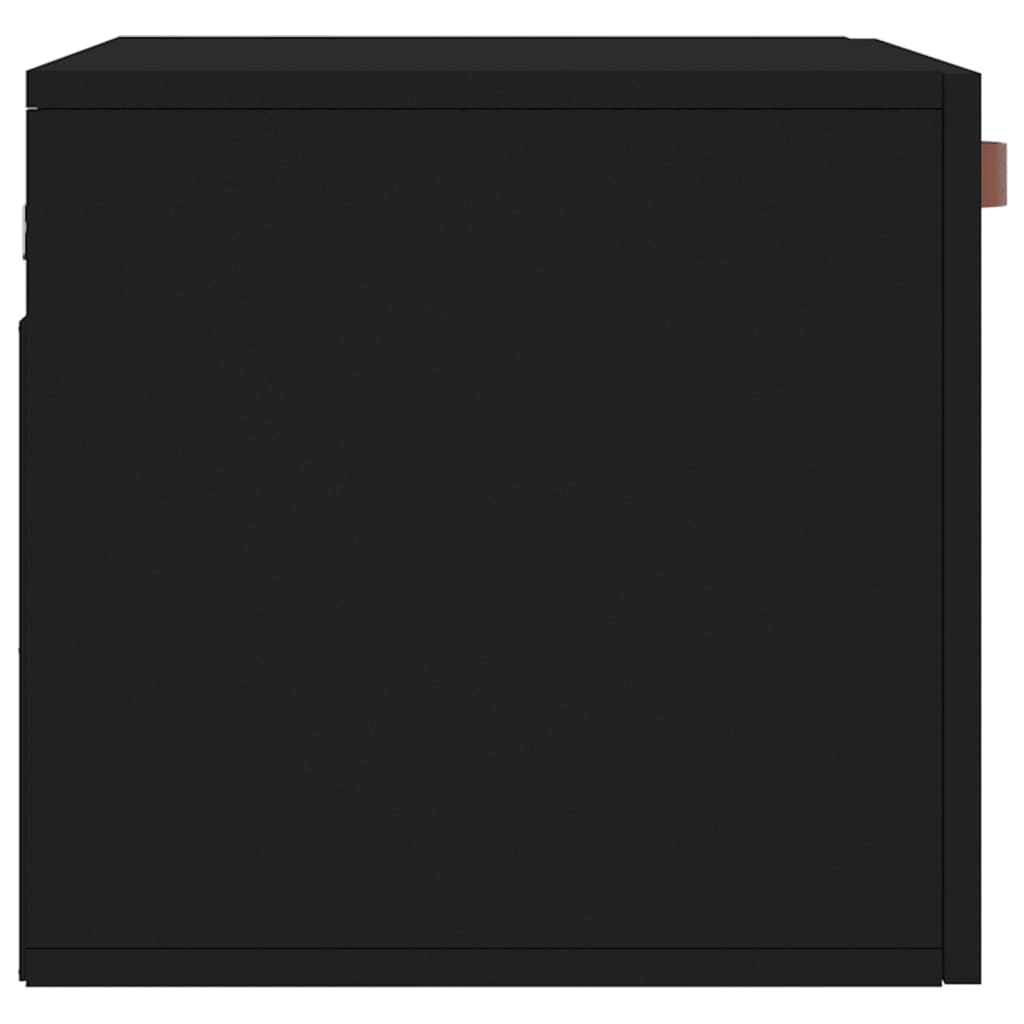 Dulap de perete, negru, 60x36,5x35 cm, lemn prelucrat GartenMobel Dekor
