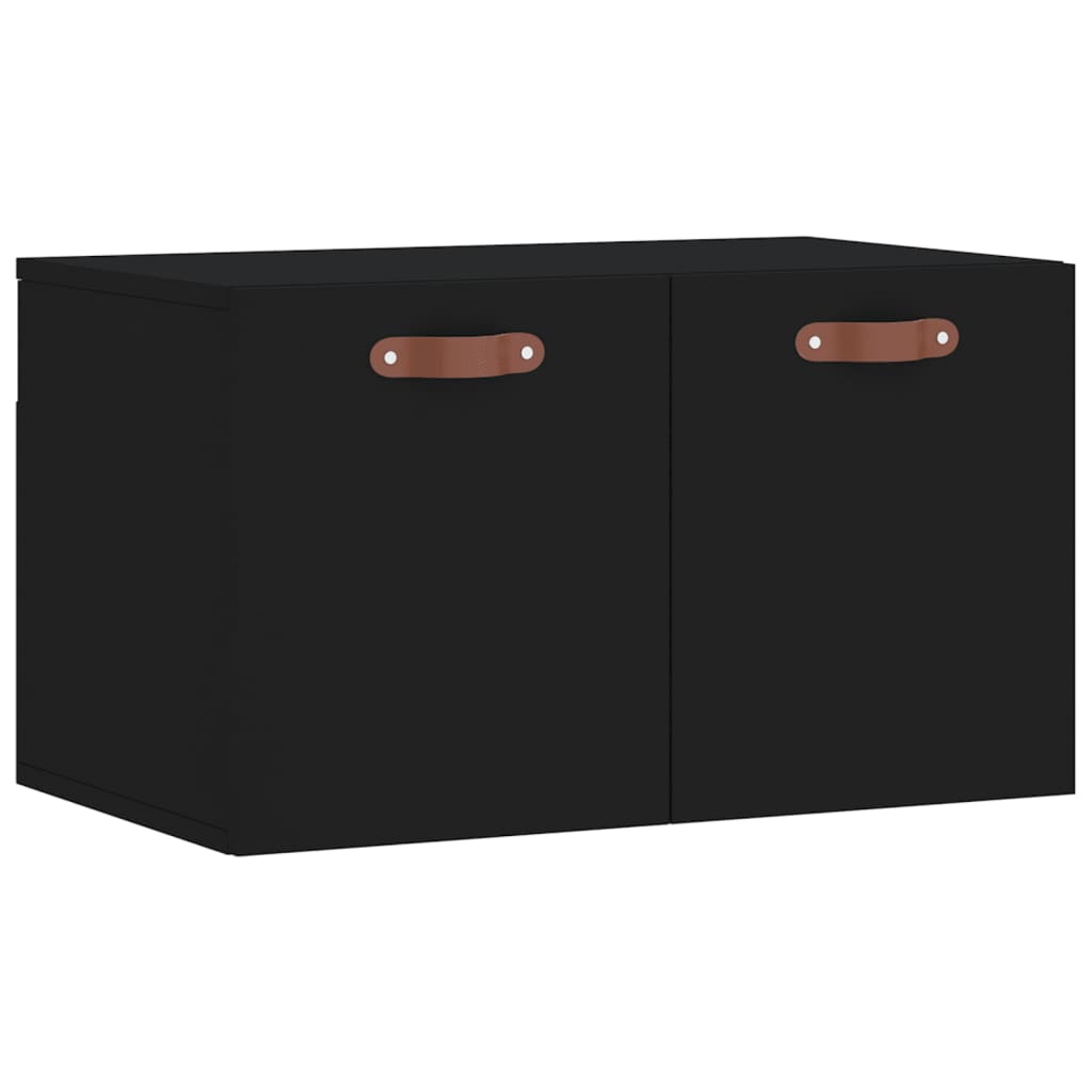 Dulap de perete, negru, 60x36,5x35 cm, lemn prelucrat GartenMobel Dekor