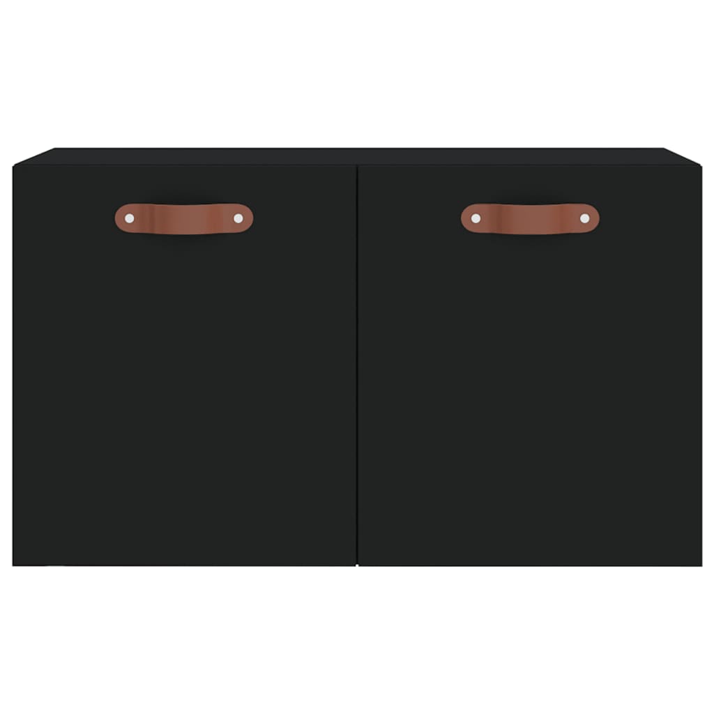 Dulap de perete, negru, 60x36,5x35 cm, lemn prelucrat GartenMobel Dekor